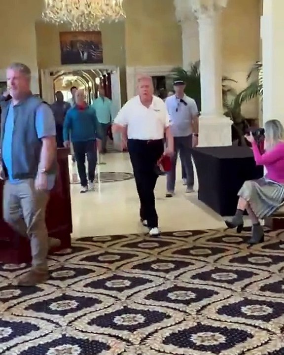 Trump'ın yeni imajı dikkat çekti