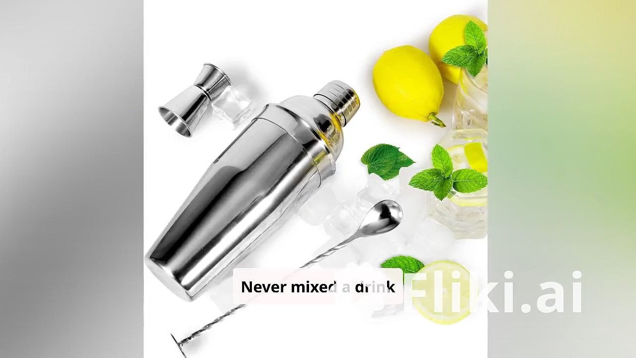 24oz Cocktail Shaker Bar Set