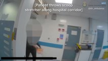 Shocking Video Captures The Moment Patient Spits In The Face Of A Paramedic