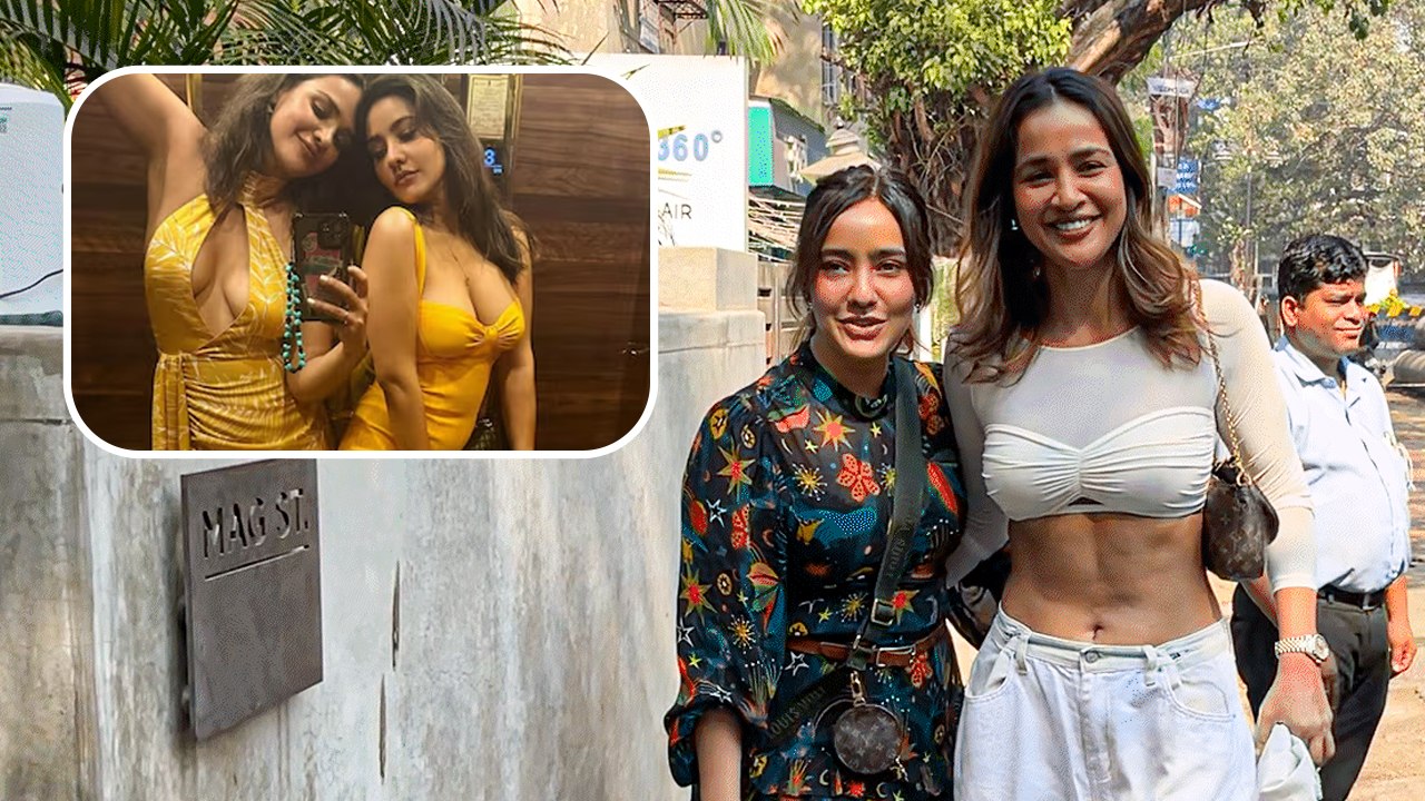 Neha & Aisha Get Clicked In Their Cutest Andaz - Sassy SHARMA Sisters