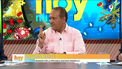 ¡Polémica! Antonio Marte sin pelos en la lengua | Hoy Mismo