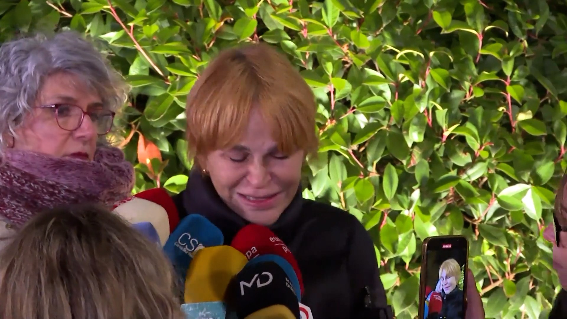 La actriz Antonia San Juan ha asistido este martes al tanatorio para dar su �ltimo adi�s a Marisa Paredes. "Fue mi amiga, mi mentora, para m� ha sido un palo", ha asegurado.