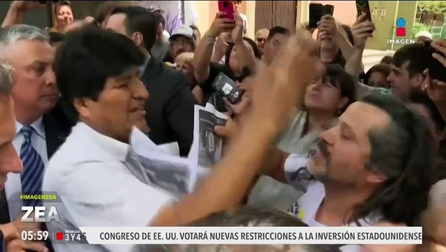 Evo Morales asegura ser víctima de una brutal guerra jurídica