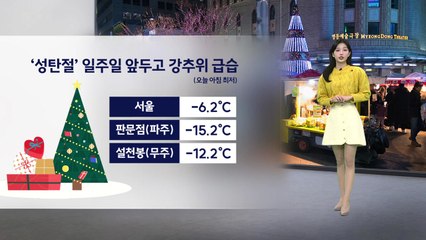 [이슈날씨] '성탄절' 일주일 앞두고 강추위 급습 / YTN
