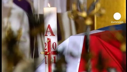 Multitudinario funeral de Vaclav Havel en Praga