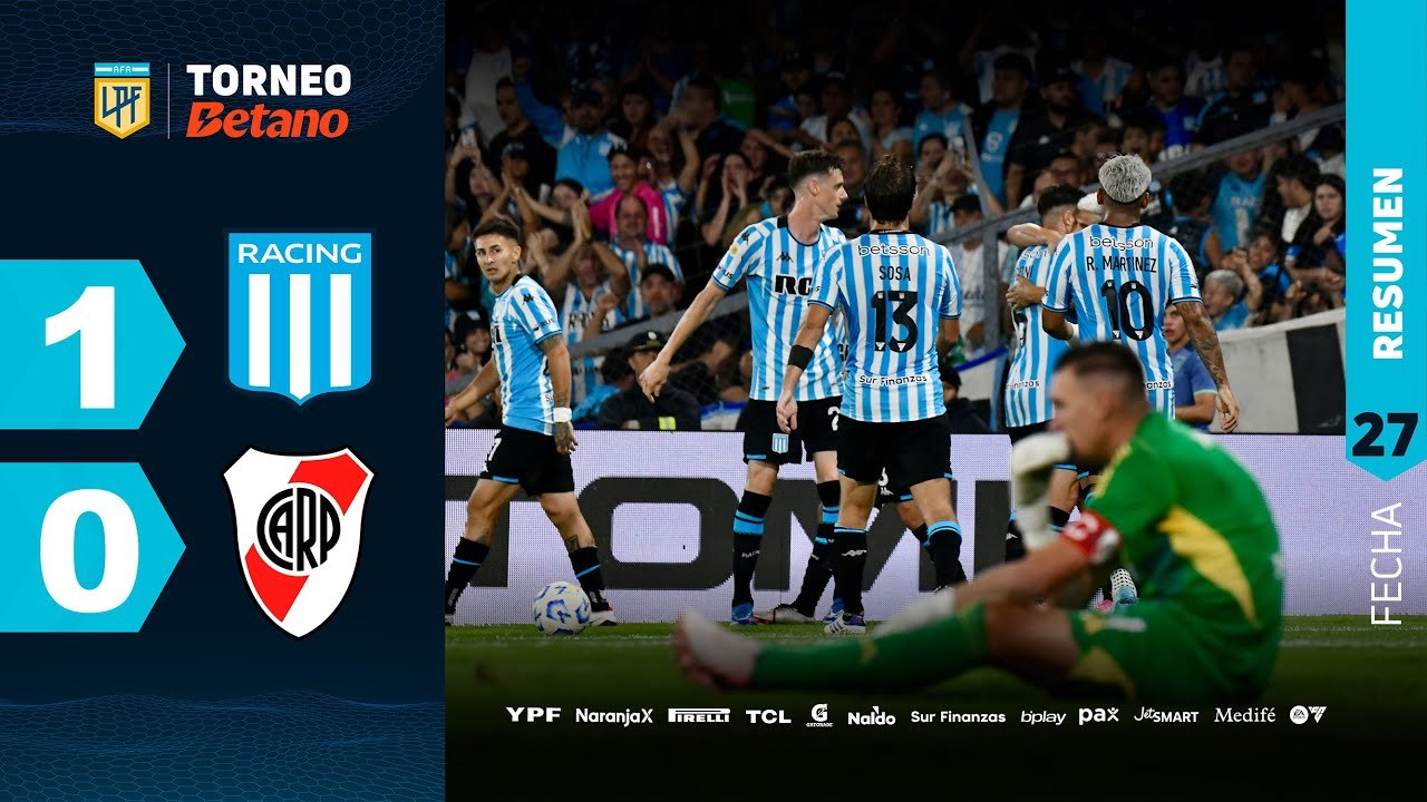 Racing vs River (1-0) | LPF 2024 | Fecha 27