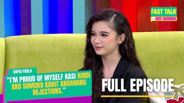 Fast Talk with Boy Abunda: Sofia Pablo, handa na bang sagutin si Allen Ansay? (Full Episode 492)