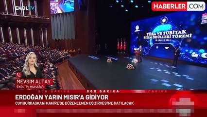 Cumhurbaşkanı Erdoğan, Mısır'a gidiyor