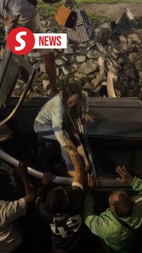 Quick-acting M'sians of all ethnicities rescue family from Petaling Jaya accident