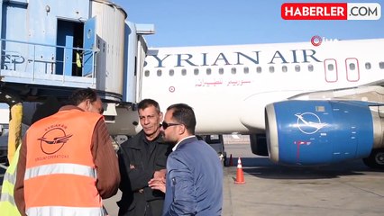 Şam'dan Halep'e İlk Deneme Uçuşu Gerçekleşti