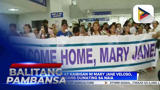Mga kaanak at kaibigan ni Mary Jane Veloso, maagang dumating sa NAIA