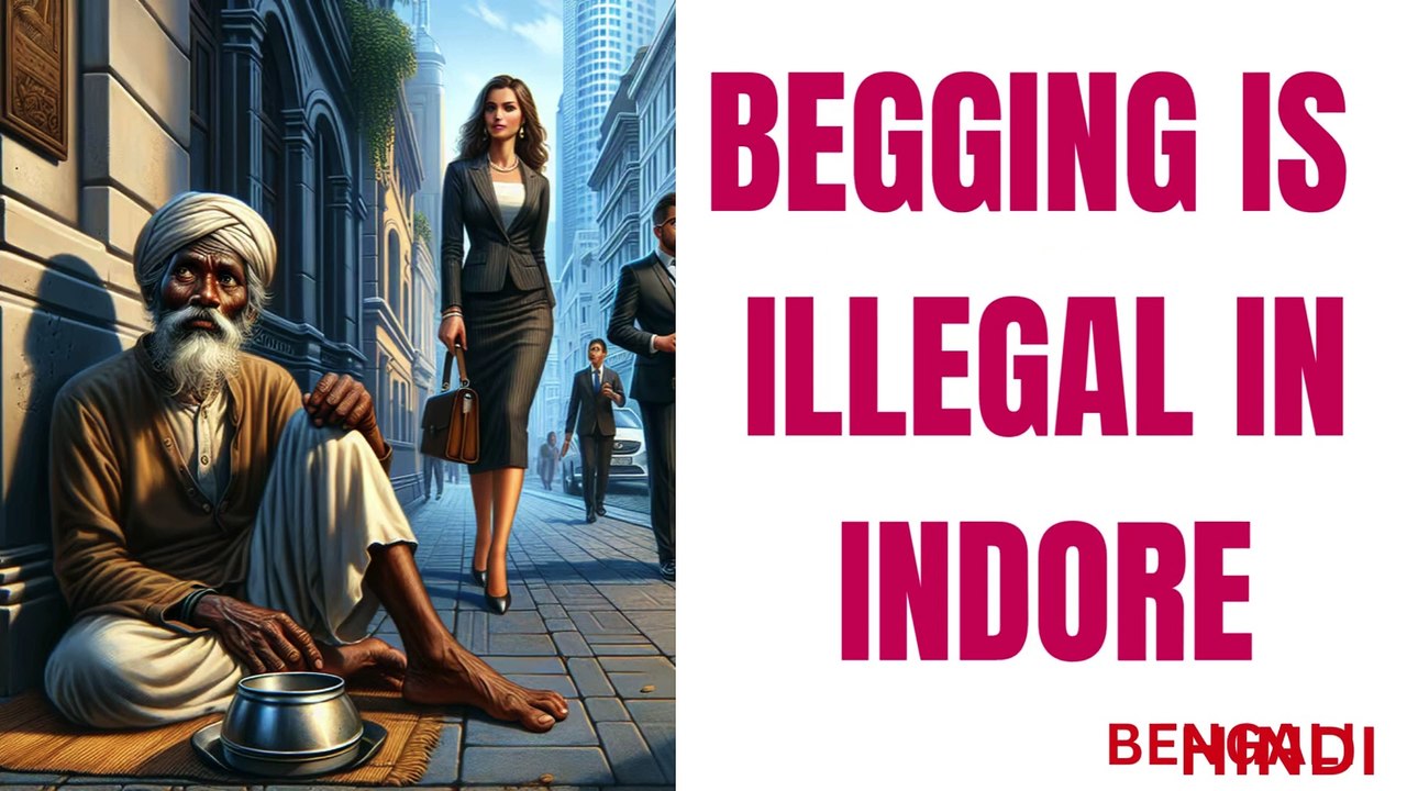 BEGGING ILLEGAL IN INDORE /