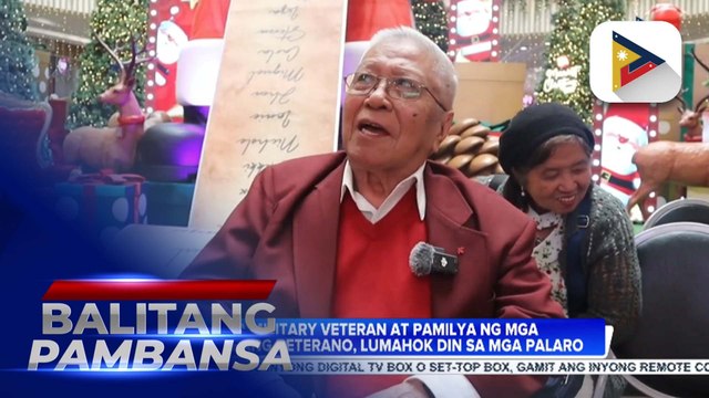Mga military veteran sa Baguio City, nakatanggap ng Pamaskong handog mula sa iba’t ibang sponsor at kawani ng gobyerno