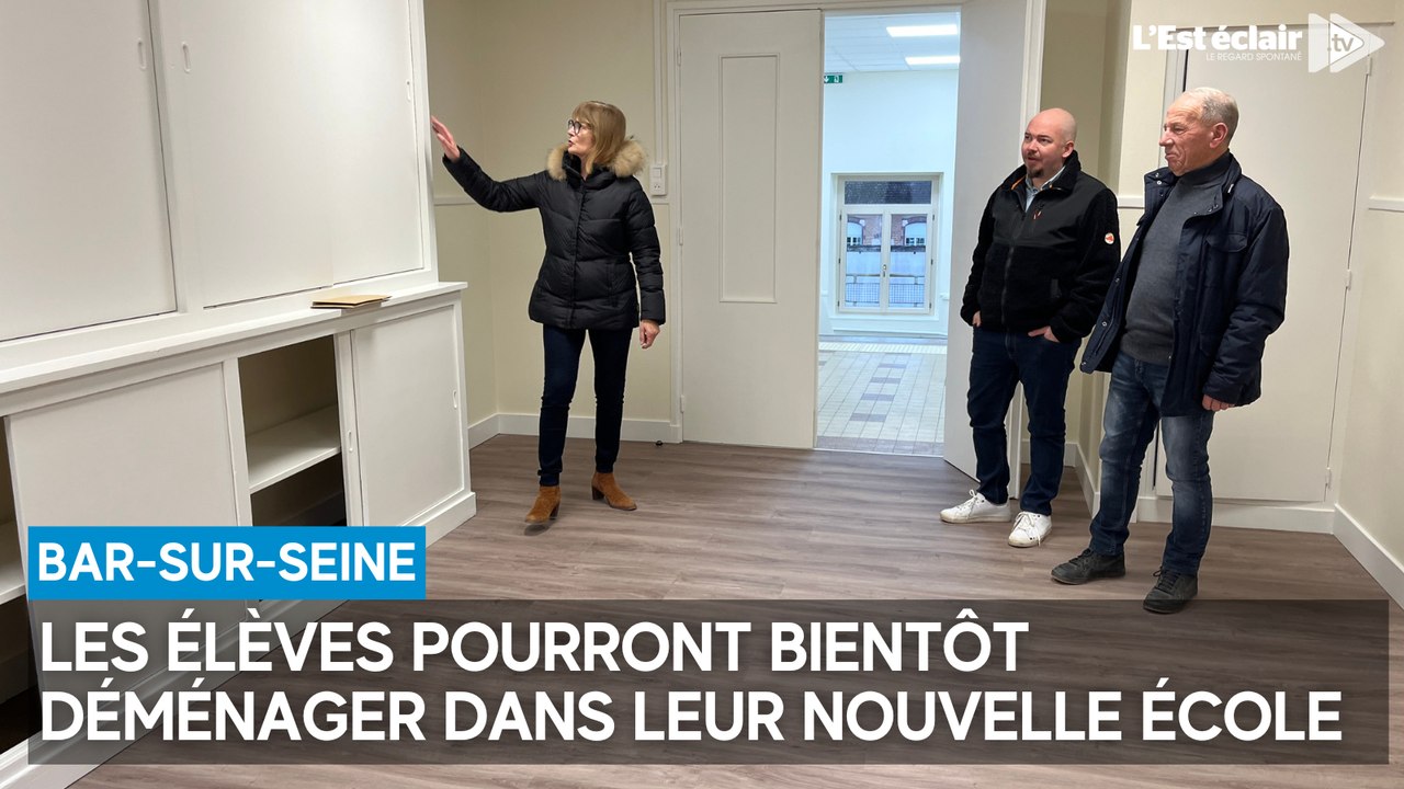 Les nouvelles salles de classe de Georges-Leclerc se dévoilent à Bar-sur-Seine