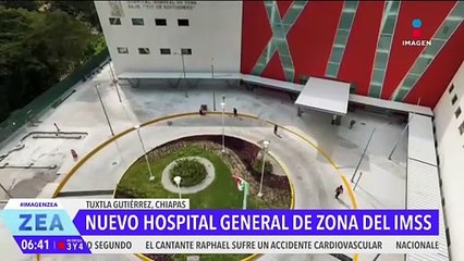 El Hospital General de Zona No. 13 del IMSS, en Tuxtla Gutiérrez, listo para dar servicio
