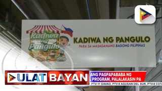 D.A. aminadong hamon ang pagpapababa ng presyo ng bigas; Rice-for-All program, palalakasin pa