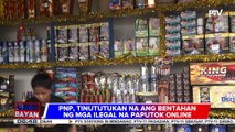 PNP, tinututukan na ang bentahan ng mga ilegal na paputok online