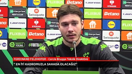 Cercle Brugge cephesinden Başakşehir'e gözdağı: En iyi kadromuzla sahada olacağız