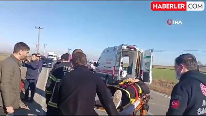 Hurdaya Dönen Araçta İki Kardeş Yaralandı