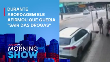 Homem ARREMESSA garrafa em VIATURA para ser PRESO