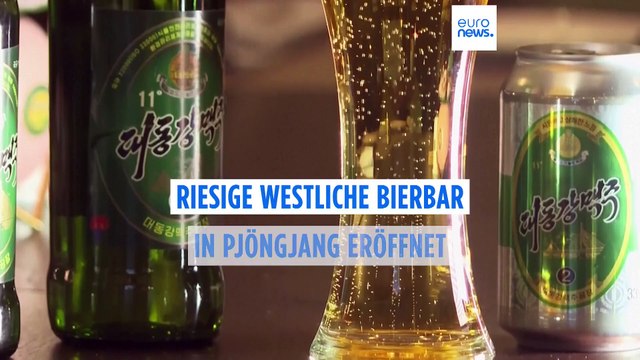 Bier für die breite Masse? Riesige westliche Bierbar in Pjöngjang eröffnet