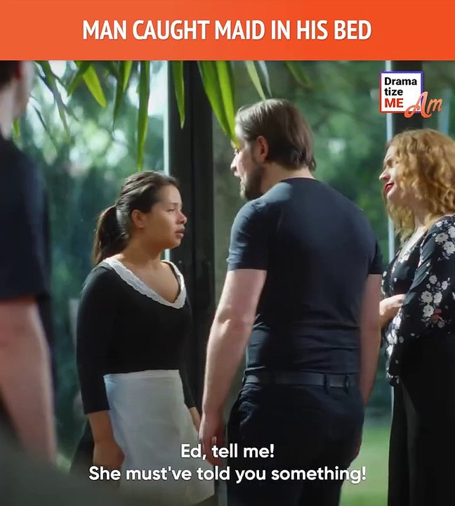 Man caught maid in his bed
