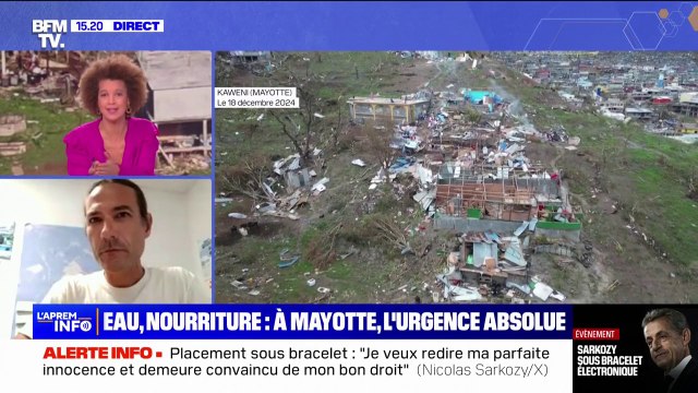 Mayotte: Dans le bidonville de Kaweni où j'étais ce matin, certaines personnes puisaient de l'eau dans un fond de ruisseau boueux , décrit Yann Santin, coordinateur de Médecins sans frontières