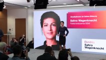 Wagenknecht führt Bündnis Sahra Wagenknecht in Wahlkampf