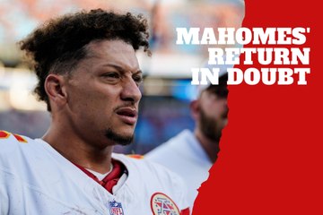Patrick Mahomes’ body language fuels doubts about return to the field