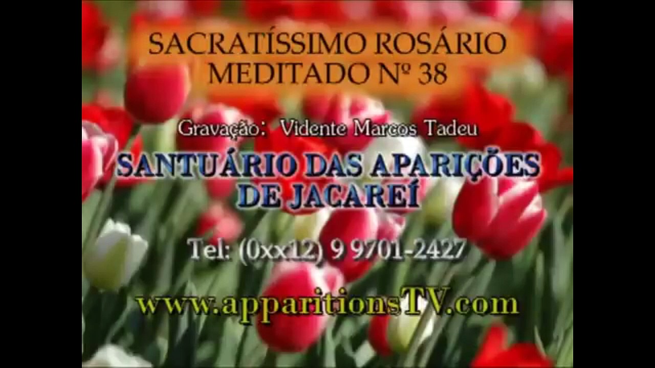 Rosário meditado das aparições de jacareí número 38