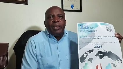 Charpentier rechaza llamado a paro de grupos que defienden a haitianos