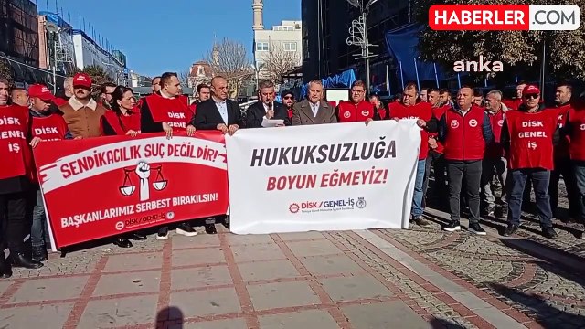 DİSK Üyelerinden Tutuklamalara Tepki