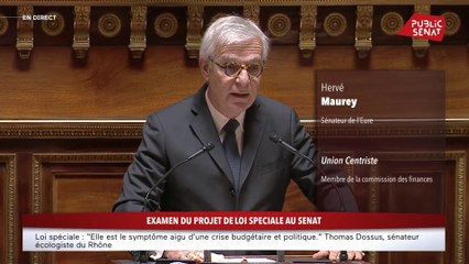 Hervé Maurey dénonce « l’irresponsabilité » de ceux qui ont voté la censure