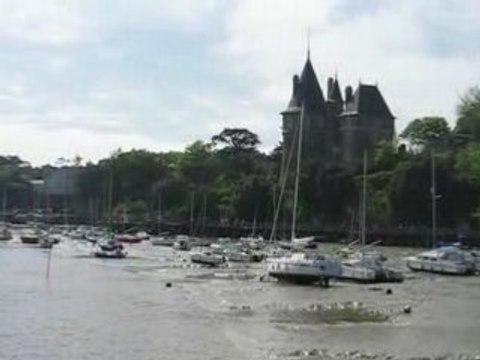 Pornic : le vieux port et son château