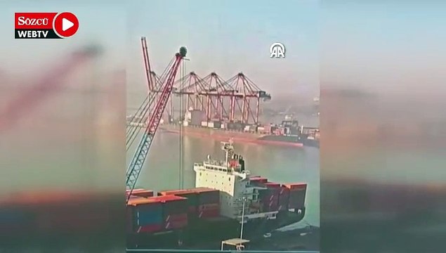 Denizi kirleten gemiye 20 milyon 484 bin 576 lira ceza kesildi
