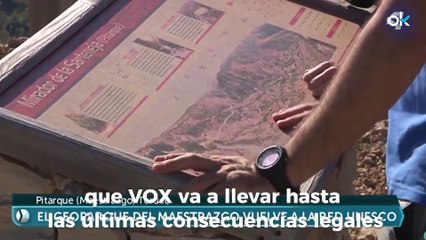 Vox denuncia ante la Fiscalía el cluster de renovables del Maestrazgo Especula con espacios protegidos