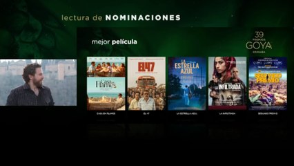 'El 47', 'La infiltrada' y 'Segundo Premio' acaparan las nominaciones a los Goya