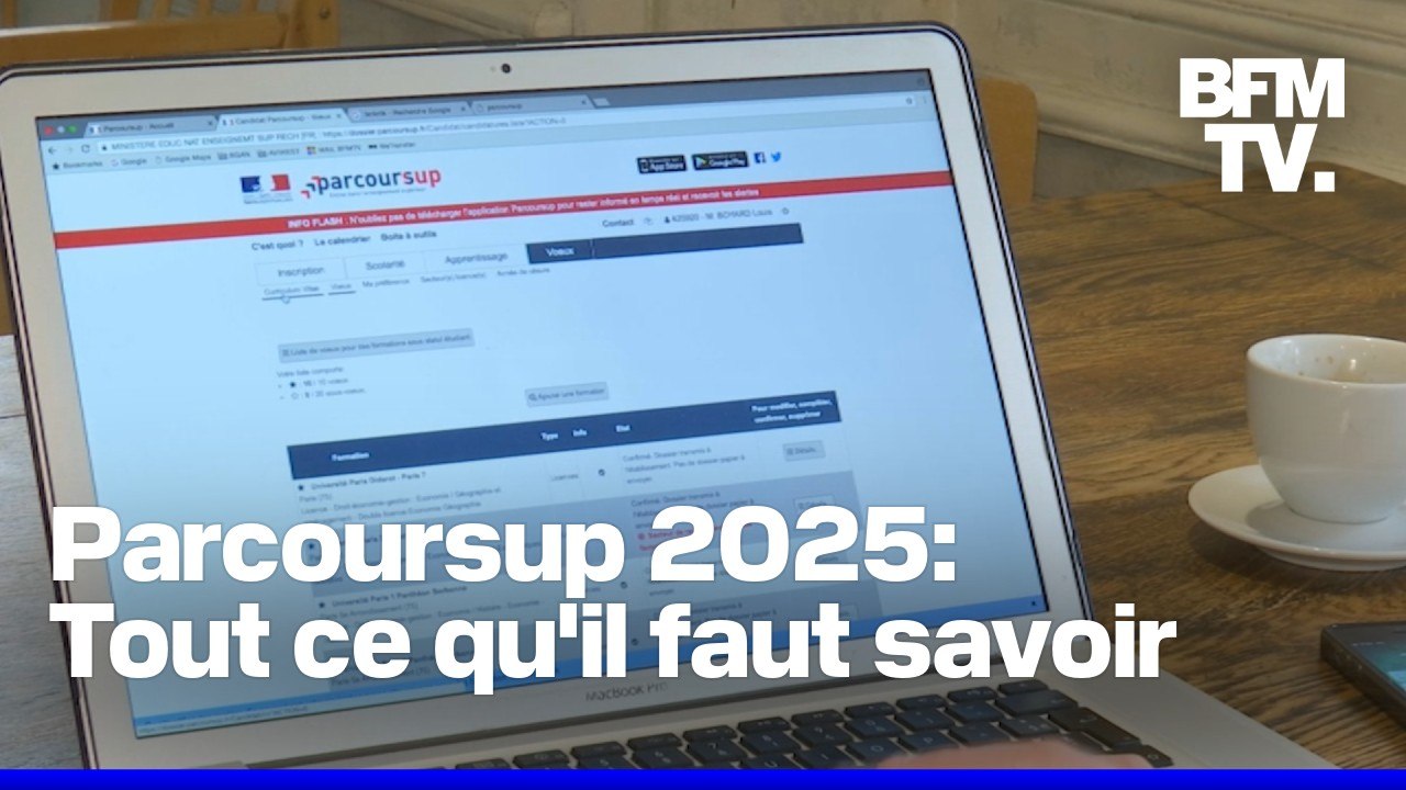 Parcoursup 2025: le point sur le calendrier et les principales nouveautés