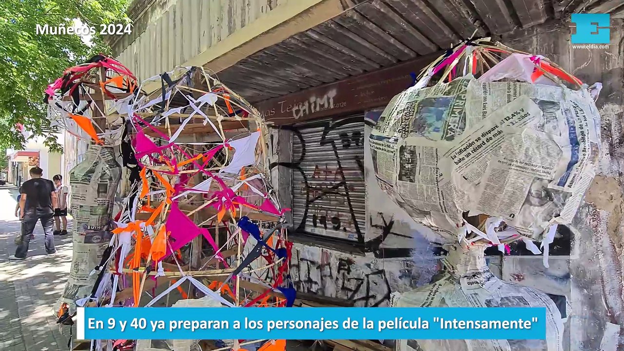Muñecos 2024: En 9 y 40 ya preparan a los personajes de la película "Intensamente"