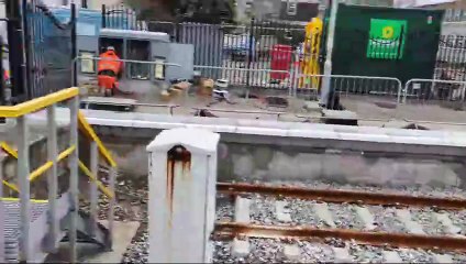 Second platform being built at Newquay Train Station taking shape