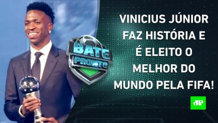 Vinicius Júnior é ELEITO O MELHOR JOGADOR DO MUNDO pela Fifa e FAZ HISTÓRIA! | BATE-PRONTO