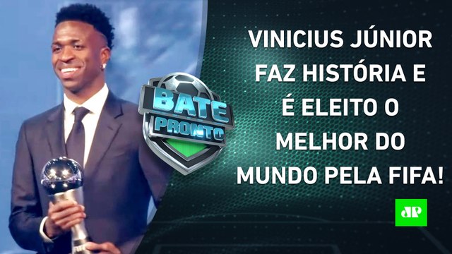 Vinicius Júnior é ELEITO O MELHOR JOGADOR DO MUNDO pela Fifa e FAZ HISTÓRIA! | BATE-PRONTO