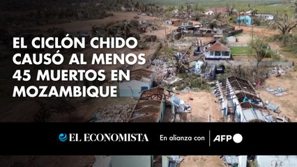 El ciclón Chido causó al menos 45 muertos en Mozambique