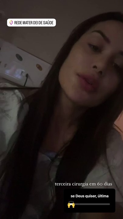 Ex-BBB passa pelo terceiro procedimento cirúrgico em um período de 60 dias; saiba detalhes