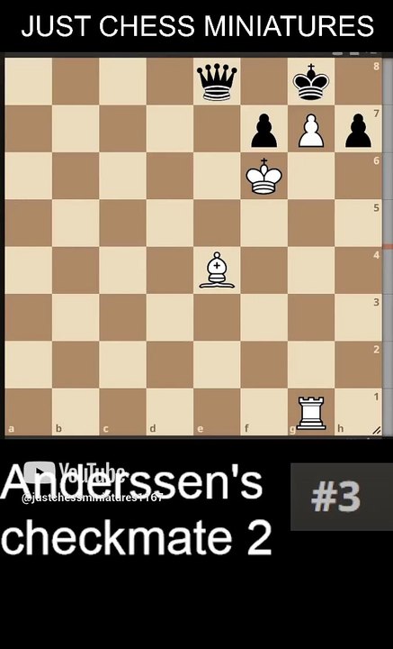 NN vs NN, Anderssen's checkmate 2