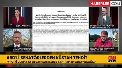 ABD'li senatörlerden Suriye üzerinden Türkiye'ye küstah tehdit