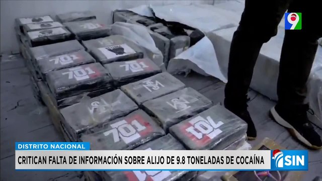 Debate y críticas entre legisladores sobre procedencia de los 9.8 toneladas de cocaína | Primera Emisión SIN