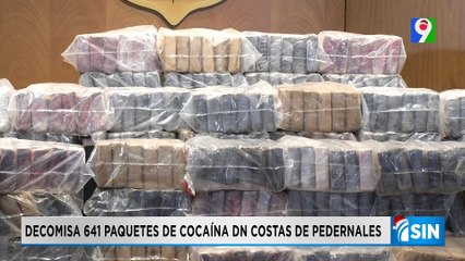 Frente costas de Pedernales decomisan 641 paquetes de presunta cocaína | Primera Emisión SIN