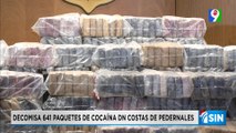 Frente costas de Pedernales decomisan 641 paquetes de presunta cocaína | Primera Emisión SIN
