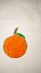 Easy Orange drawing tutorial